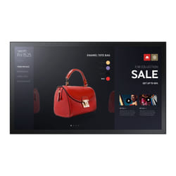 Samsung PM32F-BC Interactive flat panel 81.3 cm (32") LED 300 cd/m² Full HD Black Touchscreen Tizen 2.4