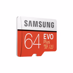 Samsung 64GB 100MB/s Memory Evo Plus Micro SD Card with Adapter
