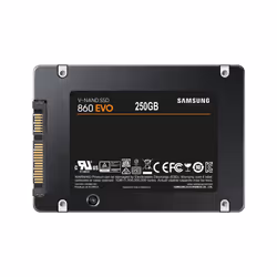 Samsung 860 EVO 250 GB 2.5" Serial ATA III MLC