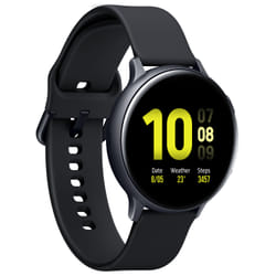 Samsung Galaxy Watch Active2 3.43 cm (1.35") OLED 44 mm Digital 360 x 360 pixels Touchscreen Black Wi-Fi GPS (satellite)