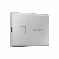 Samsung Portable SSD T7 Touch 1TB - Silver