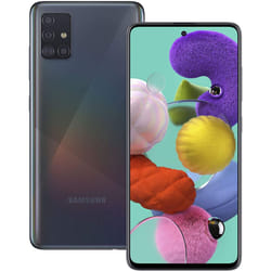 Samsung Galaxy A51 Mobile Phone; Sim Free Smartphone - Prism Crush Black