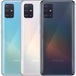 Samsung Galaxy A51 Mobile Phone; Sim Free Smartphone - Prism Crush Black