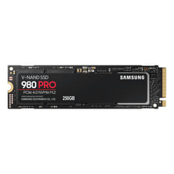 Samsung 980 PRO 250 GB M.2 PCI Express 4.0 NVMe V-NAND MLC