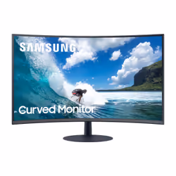 Samsung C24T550FDU, 59.9 cm (23.6"), 1920 x 1080 pixels, Full HD, LED, 4 ms, Grey