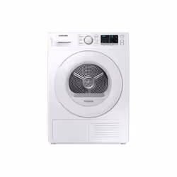 Samsung DV80TA020TE/EU, Freestanding, Front-load, Heat pump, White, Buttons, Rotary, Right