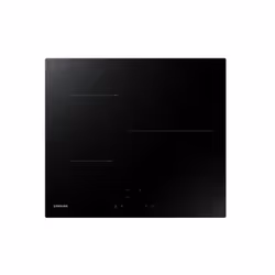 Samsung NZ63T3706A1, Black, Built-in, 60 cm, Zone induction hob, Glass, 3 zone(s)