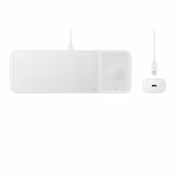 Samsung Wireless Charger Trio Headset, Smartphone, Smartwatch White USB Wireless charging Fast charging Indoor - Additional view 7