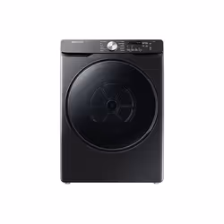 Samsung DV16T8520BV, Freestanding, Front-load, Black, Rotary, Touch, Left, LED