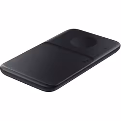 Samsung Wirelss Duo Charger - Samsung Official Fast Wireless Charging Pad Qi Enabled - Black