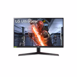 LG 27GN800-B, 68.6 cm (27"), 2560 x 1440 pixels, Quad HD, 1 ms, Black, Red