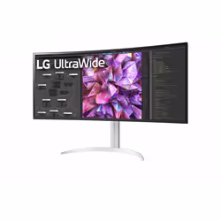 LG 38WQ75C-W computer monitor 96.5 cm (38") 3840 x 1600 pixels Quad HD+ LCD White