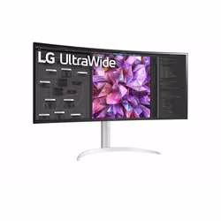 LG 38WQ75C-W computer monitor 96.5 cm (38") 3840 x 1600 pixels Quad HD+ LCD White