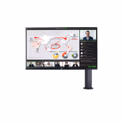 LG 32QP880-B, 80 cm (31.5"), 2560 x 1440 pixels, Quad HD, LED, 5 ms, Black