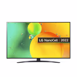 LG 50NANO766QA.AEK, 127 cm (50"), 3840 x 2160 pixels, NanoCell, Smart TV, Wi-Fi, Blue