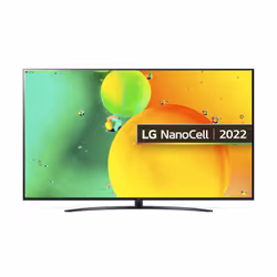 LG 75NANO766QA.AEK, 190.5 cm (75"), 3840 x 2160 pixels, NanoCell, Smart TV, Wi-Fi, Blue