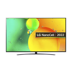 LG 75NANO766QA.AEK TV 190.5 cm (75") 4K Ultra HD Smart TV Wi-Fi Blue