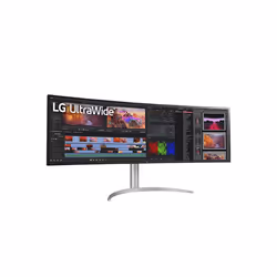 LG 49WQ95C-W Monitor 49 inch DQHD IPS 144 Hz 5 ms curved 32:9 Silver - Additional view 4