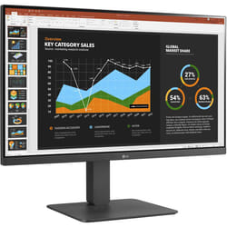 LG 27BR550Y-C.AEU computer monitor 27" Full HD LED Grey