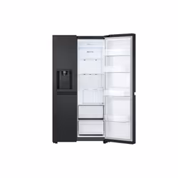 LG GSLC40EPPE side-by-side refrigerator Freestanding 638 L E Black, Graphite - Additional view 5