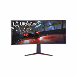 LG 38GN950P-B. Display diagonal: 96.5 cm (38"). Display resolution: 3840 x 1600 pixels. HD type: UltraWide Quad HD+. Dis ...