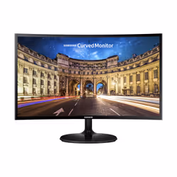 Samsung CF390, 61 cm (24"), 1920 x 1080 pixels, Full HD, LED, 4 ms, Black