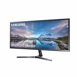 Samsung S34J550W LED display 86.4 cm (34") 3440 x 1440 pixels UltraWide Quad HD Blue, Grey