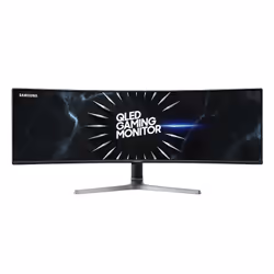 Samsung CRG9, 124.5 cm (49"), 5120 x 1440 pixels, UltraWide Dual Quad HD, LED, 4 ms, Black