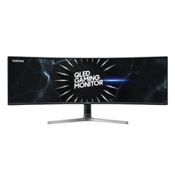 Samsung CRG9 computer monitor 124.5 cm (49") 5120 x 1440 pixels UltraWide Dual Quad HD LED Black