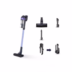 Samsung VS15A6031R4, Stick vacuum, Bagless, Black, 0.8 L, Dry, Multi cyclonic