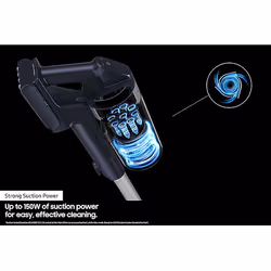 Samsung VS15A6031R4 Stick vacuum Battery Dry Cyclonic Bagless 0.8 L 410 W Black, Purple - Additional view 5