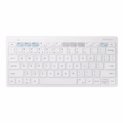 Samsung Smart Keyboard Trio 500, Wireless, Bluetooth, QWERTY, White