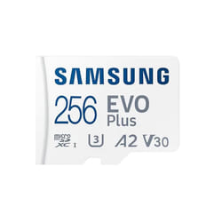 Evo Plus 2021 MicroSDXC Memory Card U3 V30 130Mb/s - 256GB