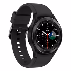 Samsung Galaxy Watch4 Classic 3.05 cm (1.2") OLED 42 mm Digital 396 x 396 pixels Touchscreen Black Wi-Fi GPS (satellite)