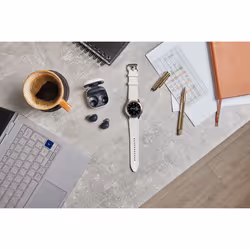 Samsung Galaxy Watch4 Classic 3.56 cm (1.4") OLED 46 mm Digital 450 x 450 pixels Touchscreen Silver Wi-Fi GPS (satellite) - Additional view 7