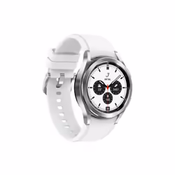 Samsung Galaxy Watch4 Classic 3.05 cm (1.2") OLED 42 mm Digital 396 x 396 pixels Touchscreen Silver Wi-Fi GPS (satellite)