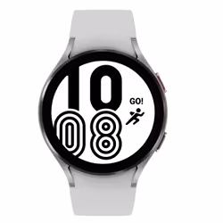 Samsung Galaxy Watch4 3.56 cm (1.4") OLED 44 mm Digital 450 x 450 pixels Touchscreen 4G Silver Wi-Fi GPS (satellite)