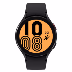 Samsung Galaxy Watch4 3.56 cm (1.4") OLED 44 mm Digital 450 x 450 pixels Touchscreen 4G Black Wi-Fi GPS (satellite)