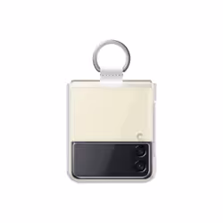 Samsung EF-QF711, Cover, Samsung, Galaxy Z Flip3 5G, 17 cm (6.7"), Transparent
