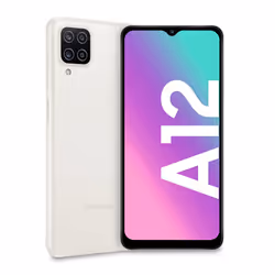Samsung Galaxy A12 SM-A127FZWKEUE, 16.5 cm (6.5"), 720 x 1600 pixels, 4 GB, 128 GB, 48 MP, White