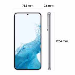 Samsung Galaxy S22+ SM-S906B 16.8 cm (6.6") Dual SIM Android 12 5G USB Type-C 8 GB 128 GB 4500 mAh White