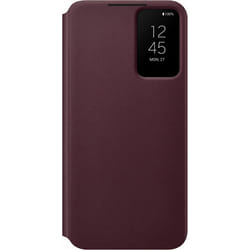 Samsung Galaxy S22 Plus Smart Clear View Cover Burgandy-EF-ZS906CEEGWW