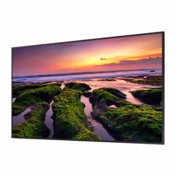 Samsung QB75B Digital signage flat panel 190.5 cm (75") Wi-Fi 350 cd/m² 4K Ultra HD Black Built-in processor Tizen 6.5 16/7