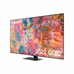 Samsung QE65Q80BATXXU, 165.1 cm (65"), 3840 x 2160 pixels, QLED, Smart TV, Wi-Fi, Silver
