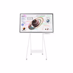 Samsung WM65B interactive whiteboard 165.1 cm (65") 3840 x 2160 pixels Touchscreen Grey, White - Additional view 5