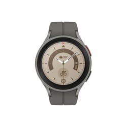 Samsung Galaxy Watch5 Pro 3.56 cm (1.4") OLED 45 mm Digital 450 x 450 pixels Touchscreen Titanium Wi-Fi GPS (satellite)