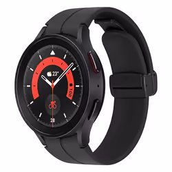Samsung Galaxy Watch5 Pro 3.56 cm (1.4") OLED 45 mm Digital 450 x 450 pixels Touchscreen Black Wi-Fi GPS (satellite)