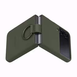 Samsung EF-PF721TGEGWW Cover Galaxy Z Flip4 silicone Khaki - Additional view 5