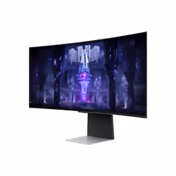 Samsung LS34BG850SUXXU computer monitor 86.4 cm (34") 3440 x 1440 pixels UltraWide Quad HD OLED Silver - Additional view 6