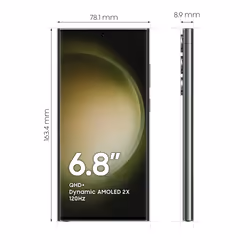 Samsung Galaxy S23 Ultra SM-S918B 17.3 cm (6.8") Dual SIM Android 13 5G USB Type-C 8 GB 256 GB 5000 mAh Green